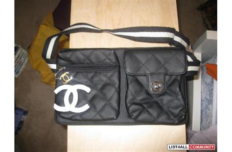 chanel fanny pack fake|chanel latest backpack.